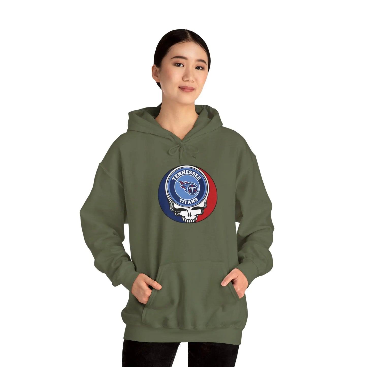 Tennessee Titans Grateful Dead Hooded Sweatshirt The Gridiron Collection