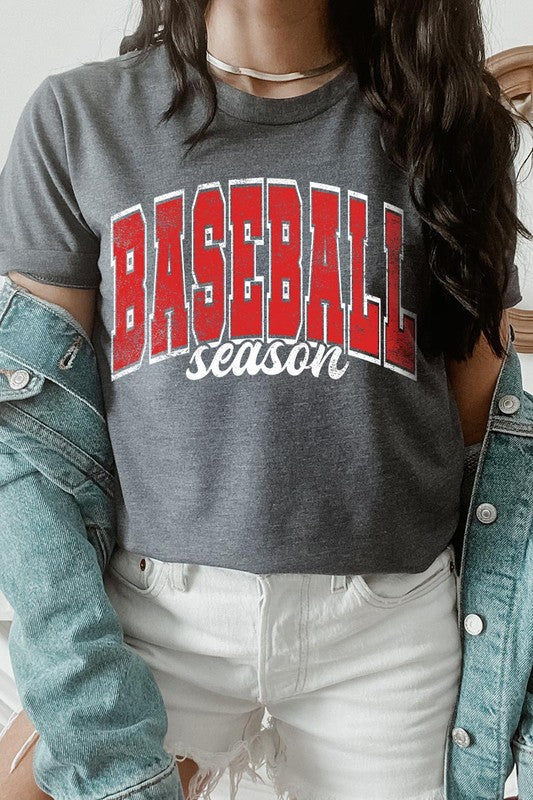 Basball Season Graphic T Shirts