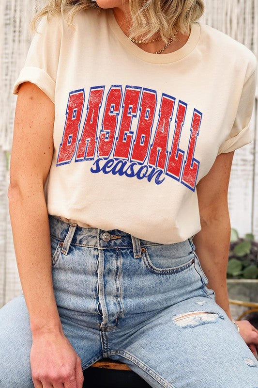 Basball Season Graphic T Shirts