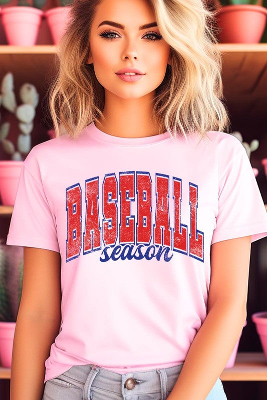 Basball Season Graphic T Shirts
