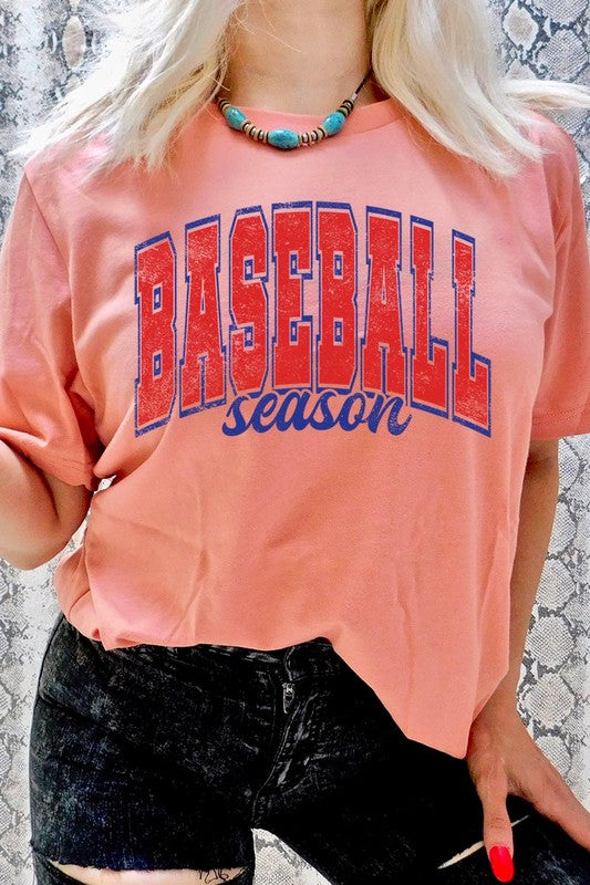 Basball Season Graphic T Shirts