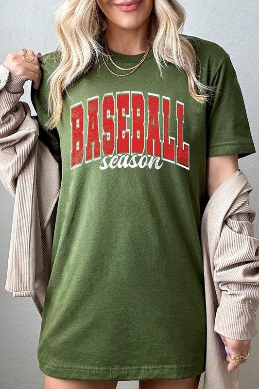 Basball Season Graphic T Shirts