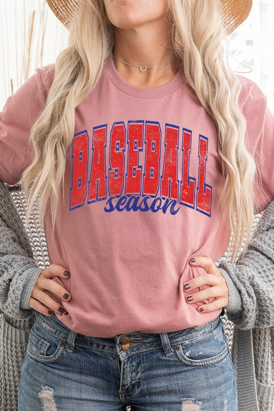 Basball Season Graphic T Shirts