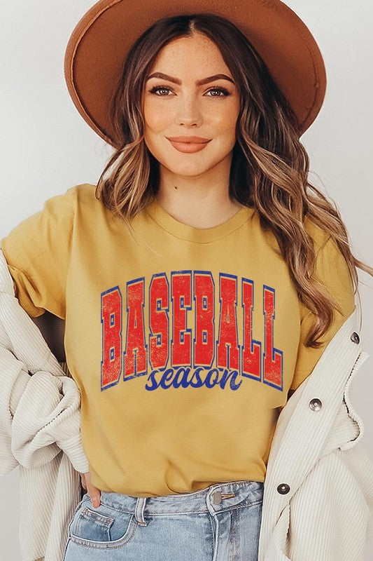 Basball Season Graphic T Shirts
