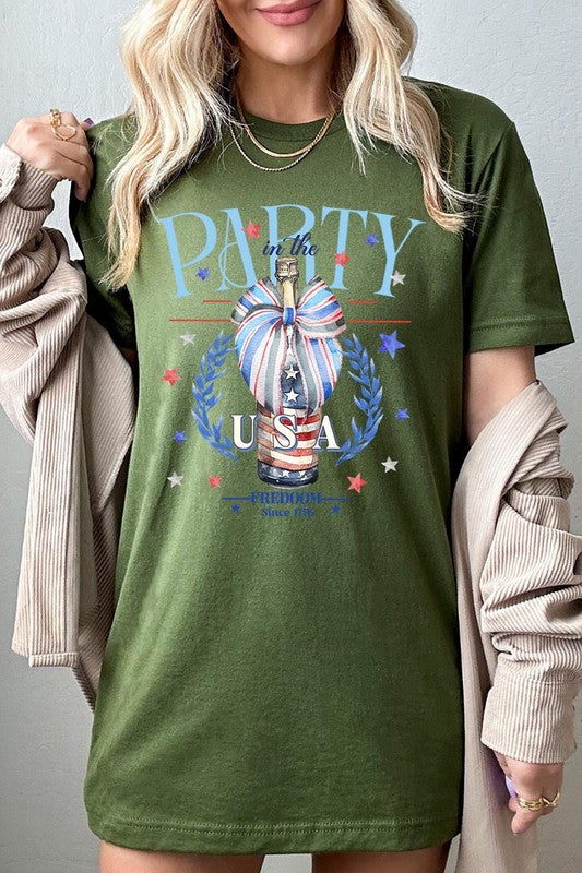 Party in the USA Graphic T Shirts