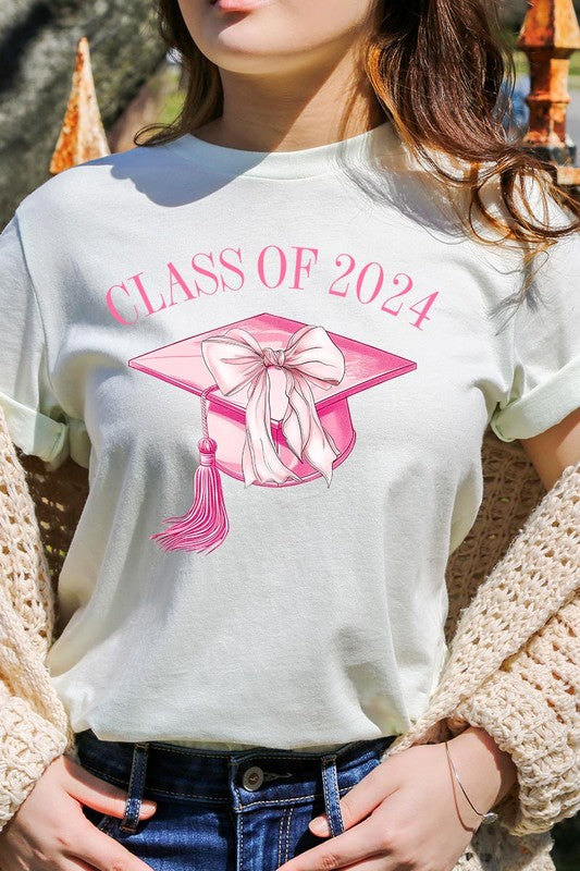 Class of 2024 Graphic T Shirts Unisex Crew Neck Coquette
