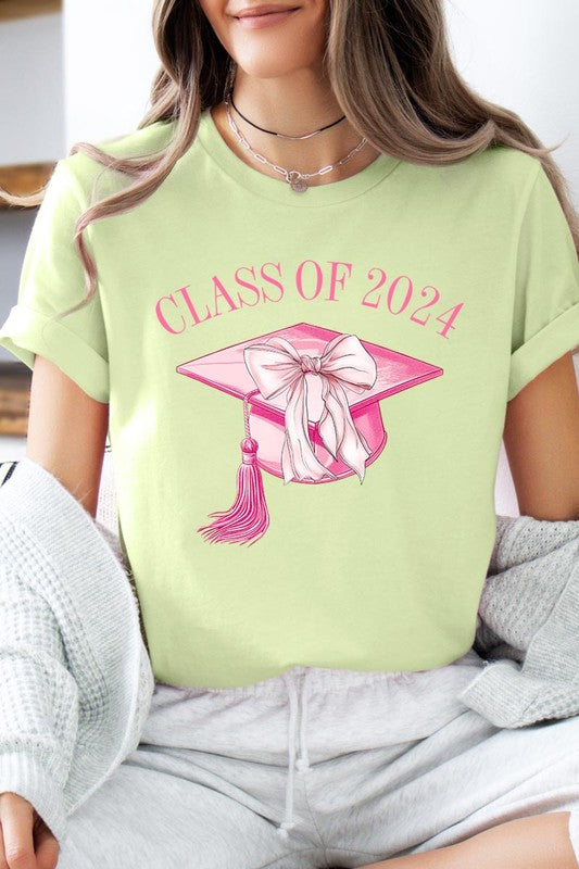 Class of 2024 Graphic T Shirts Unisex Crew Neck Coquette