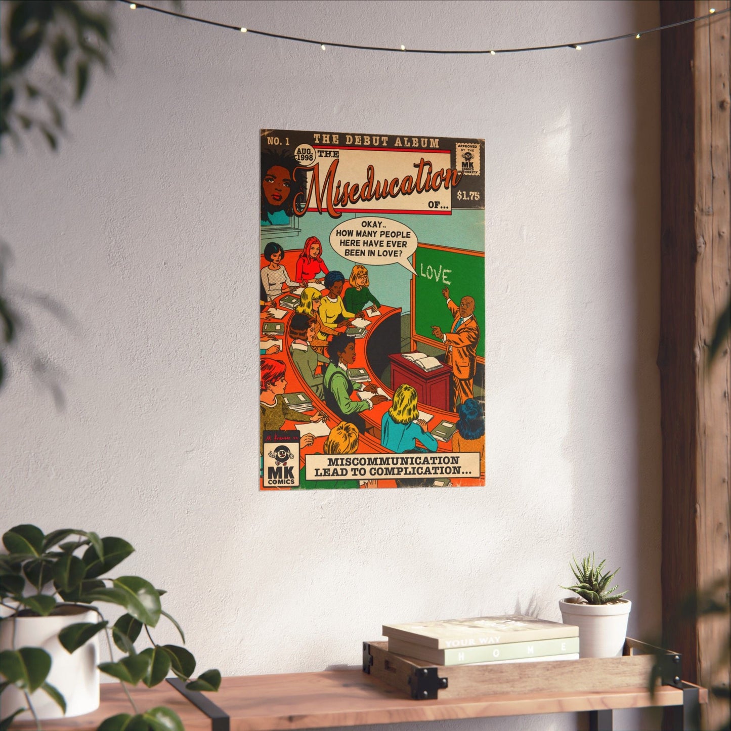 The Miseducation Of.. - Vertical Matte Poster