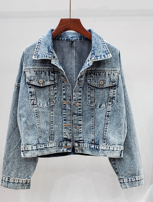 Fringed Denim Jacket Denim Jacket