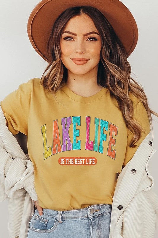 Lake Life Is The Best Life Graphic T Shirts
