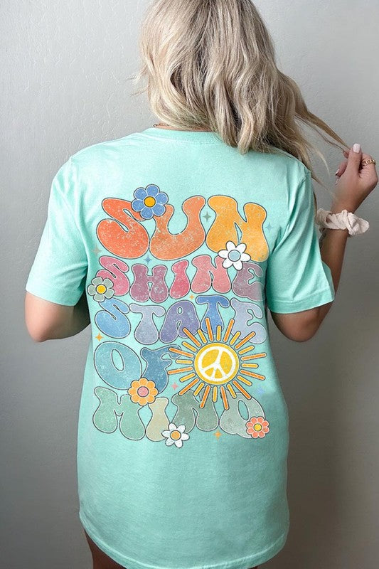 Sunshine State of Mind Back Graphic T Shirts