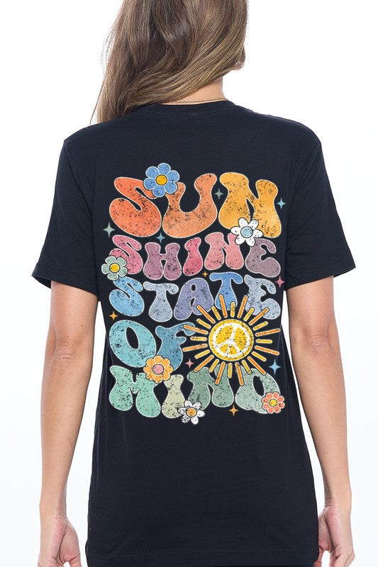 Sunshine State of Mind Back Graphic T Shirts