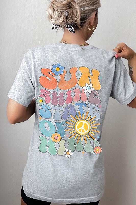 Sunshine State of Mind Back Graphic T Shirts