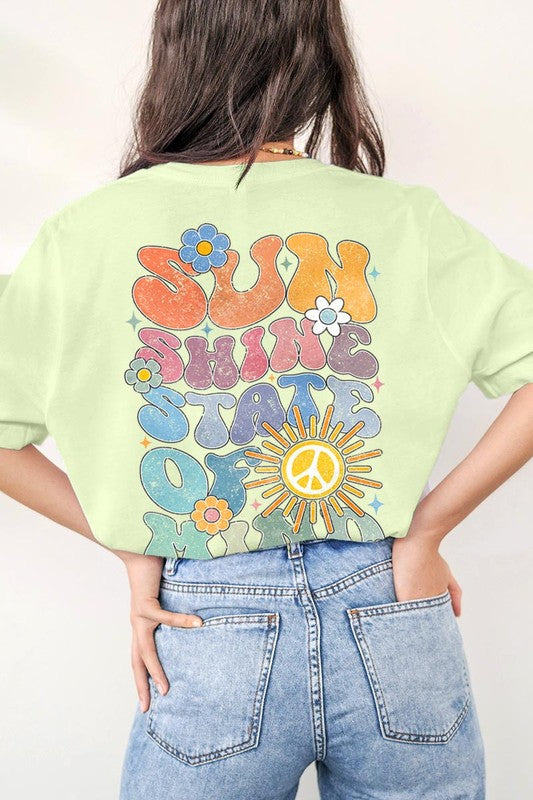 Sunshine State of Mind Back Graphic T Shirts
