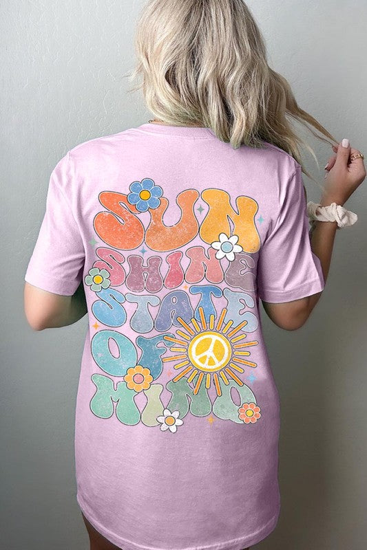 Sunshine State of Mind Back Graphic T Shirts