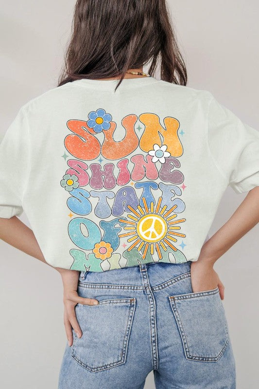 Sunshine State of Mind Back Graphic T Shirts