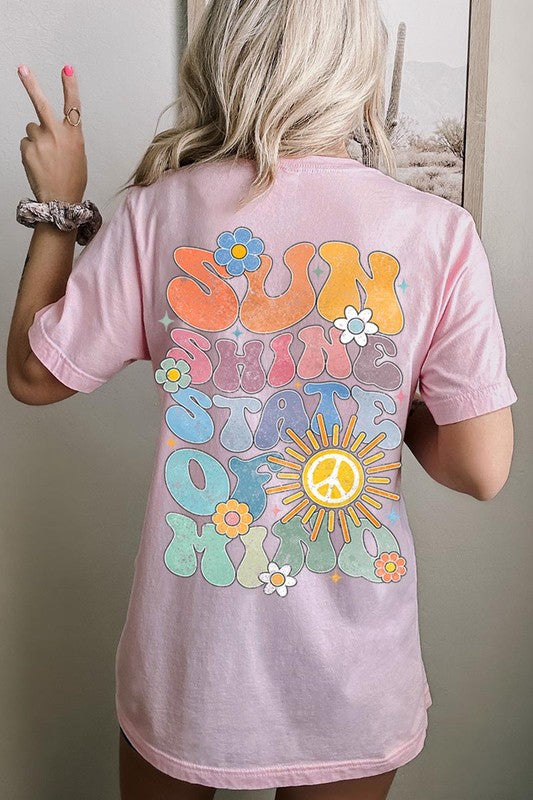 Sunshine State of Mind Back Graphic T Shirts