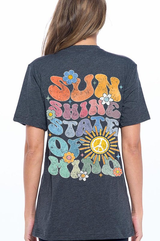 Sunshine State of Mind Back Graphic T Shirts