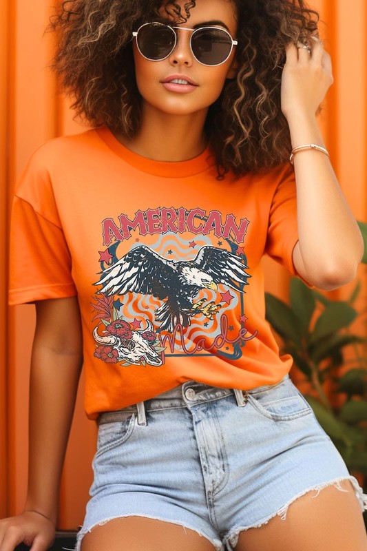 American Made Eagle Graphic T Shirts