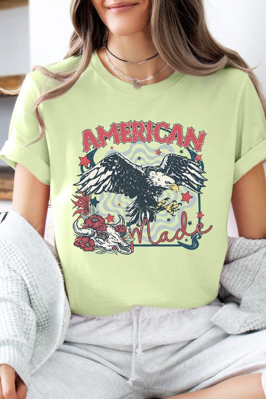 American Made Eagle Graphic T Shirts