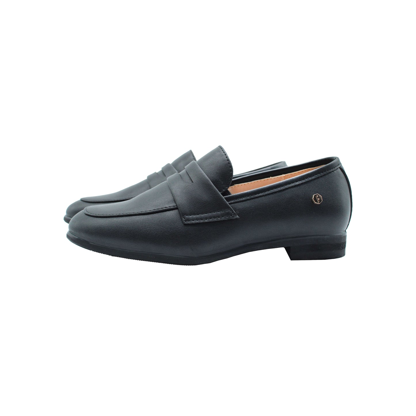 Black Leather Boys Dress Shoe