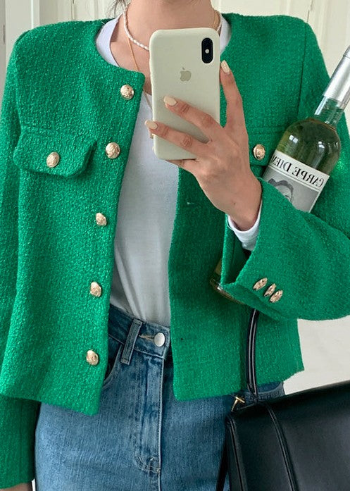 Button-Up Jacket Classic Button-Up Jacket