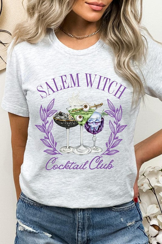 Salem Witchy Cocktail Club Graphic T Shirts