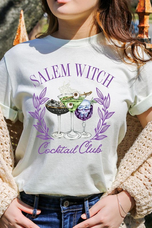 Salem Witchy Cocktail Club Graphic T Shirts