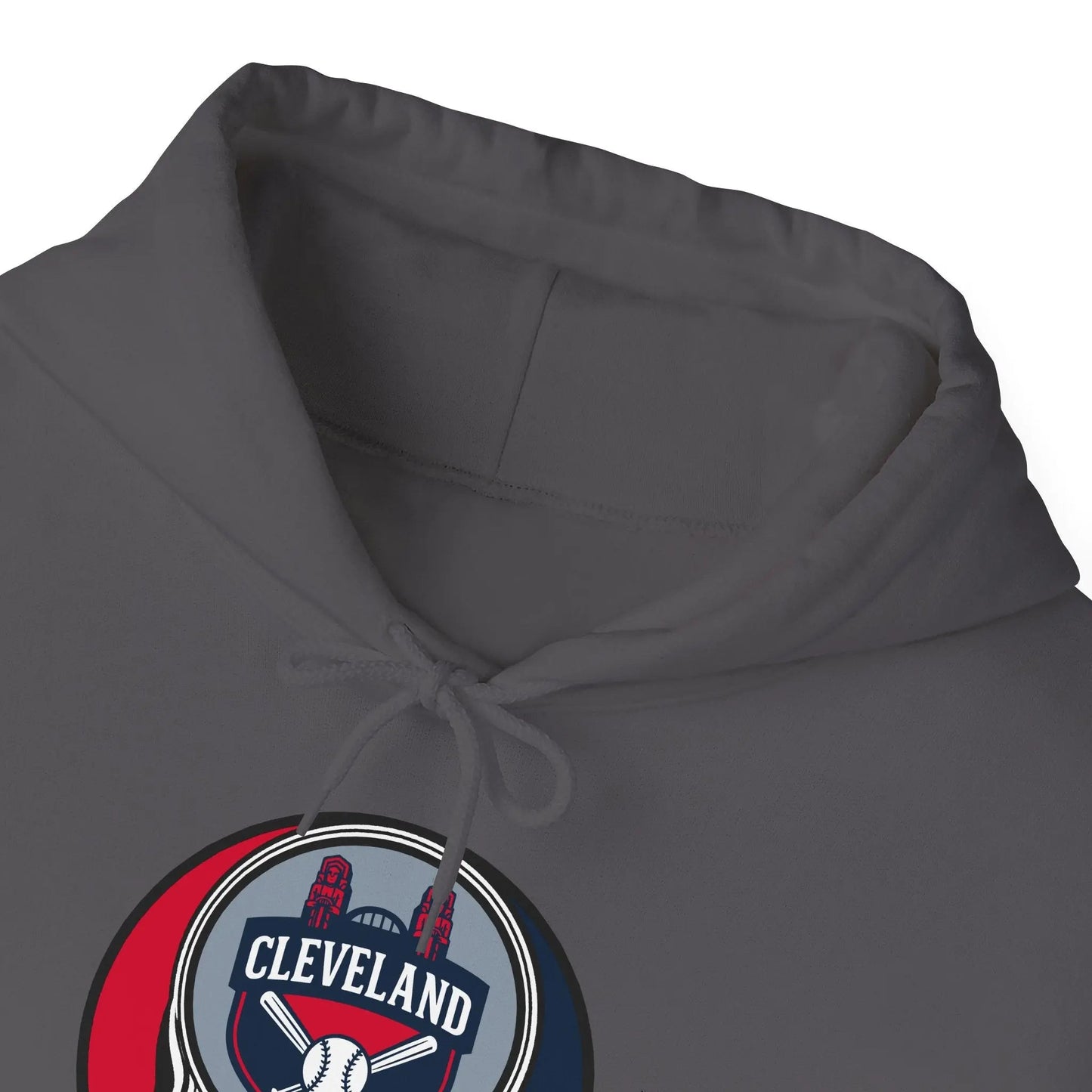 Grateful Dead Unisex Heavy Blend Hoodie Cleveland Baseball Edition The Ballpark Collection