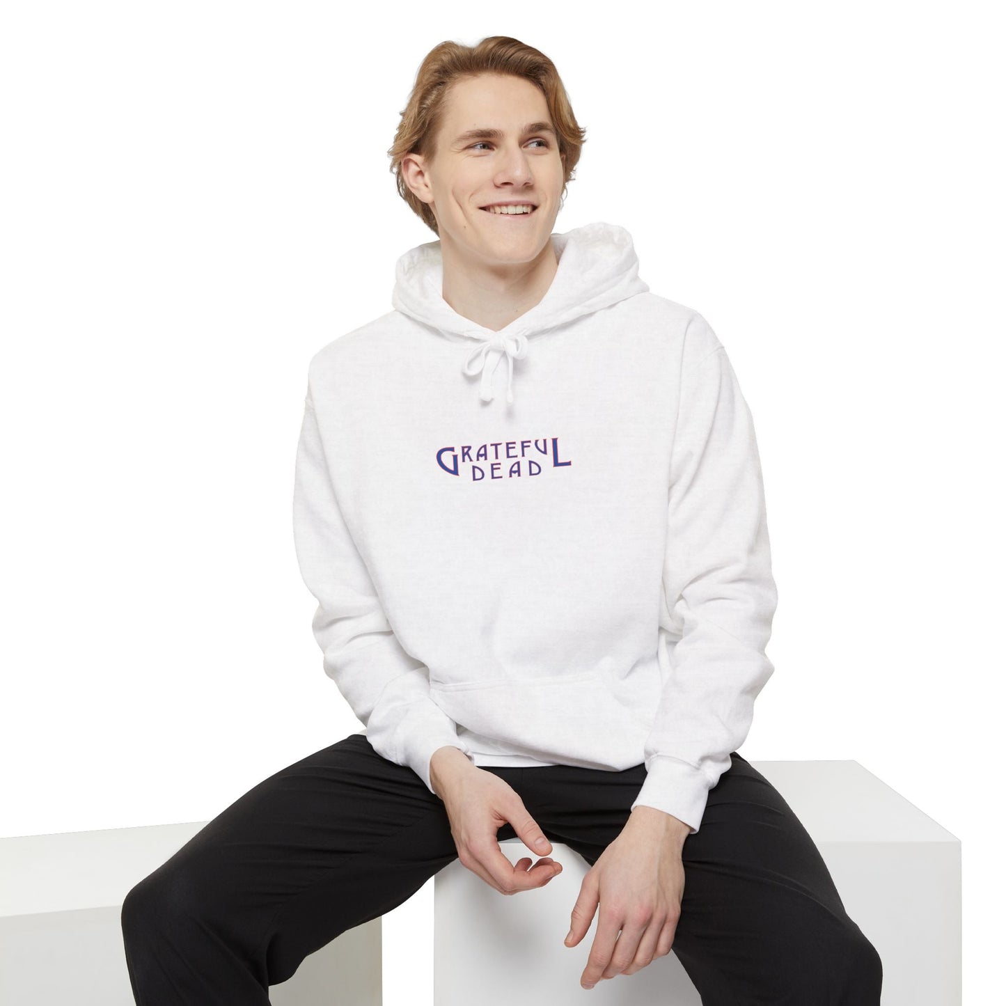 Tie-Dye Two-Sided Unisex Garment-Dyed Hoodie Bear Vineyard Collection