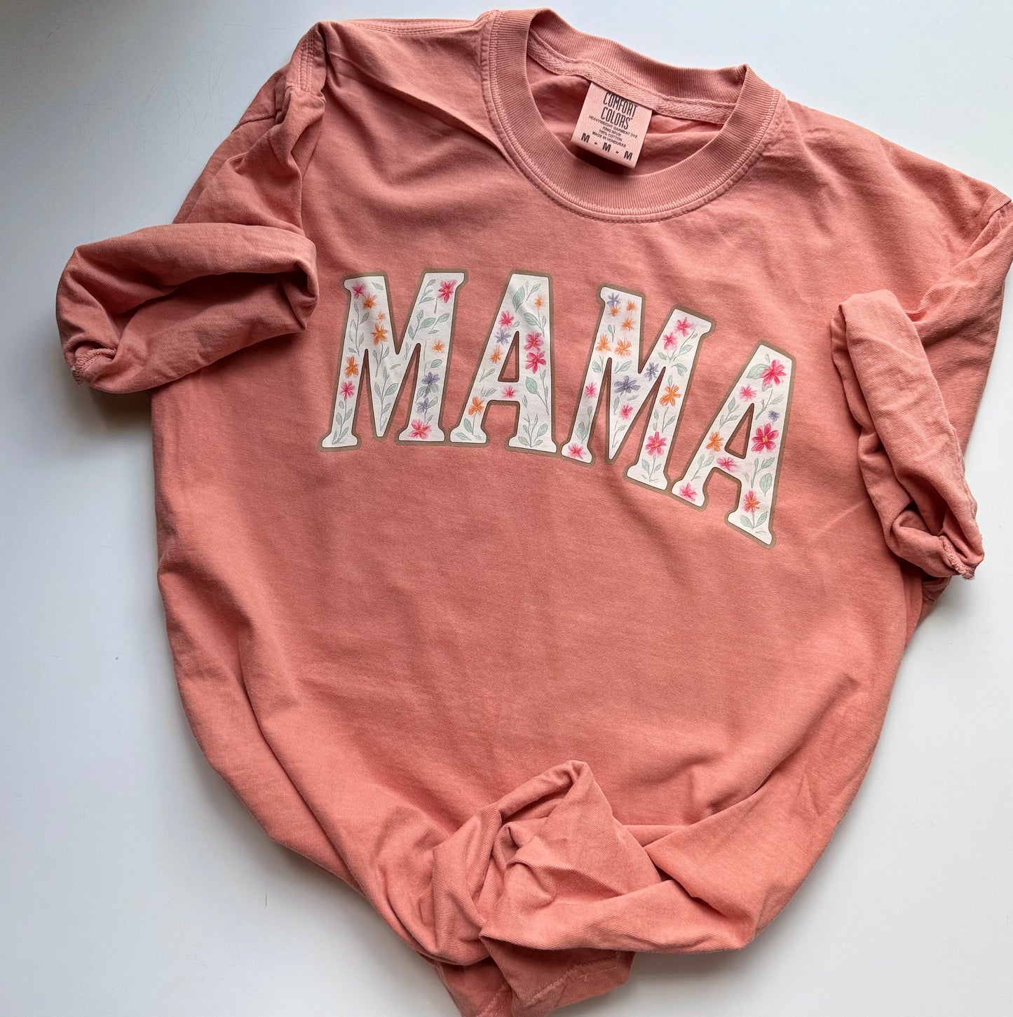 Floral Title Customizable Heavy Blend Tee Make Your Own
