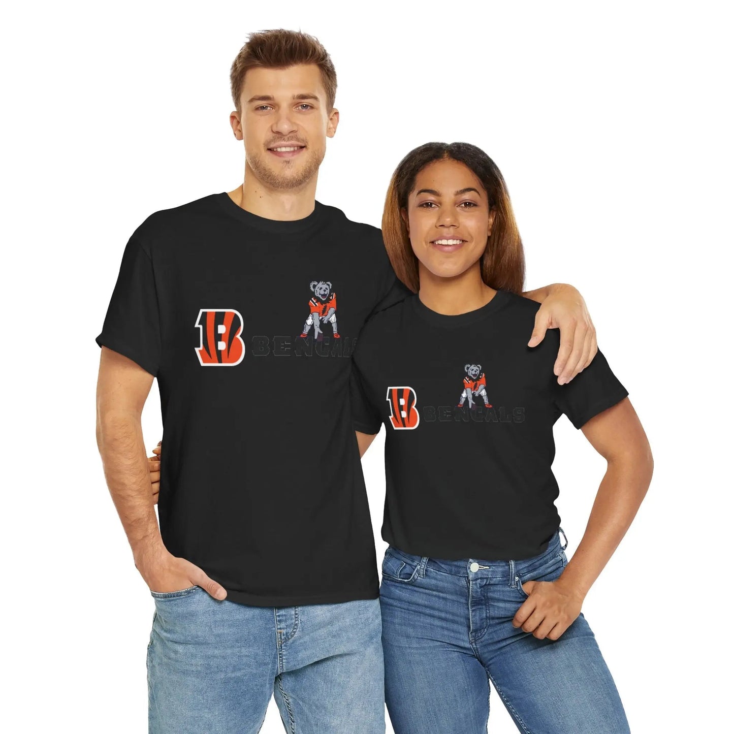 Cincinnati Bengals Dancing Bear Grateful Dead T-Shirt The Gridiron Collection