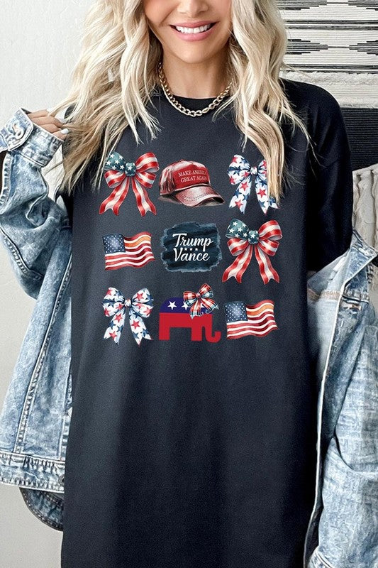 Coquette Trump Graphic Plus Heavy Cotton Tee Gildan