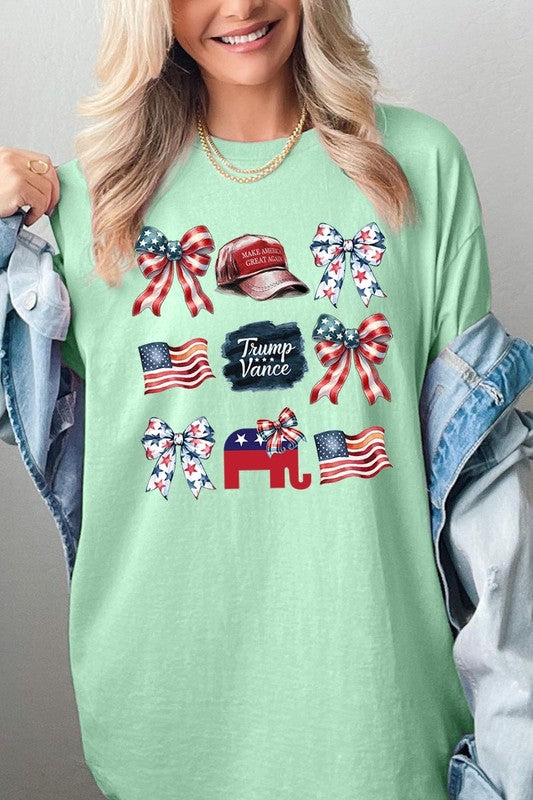 Coquette Trump Graphic Plus Heavy Cotton Tee Gildan