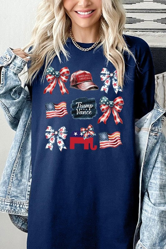 Coquette Trump Graphic Plus Heavy Cotton Tee Gildan