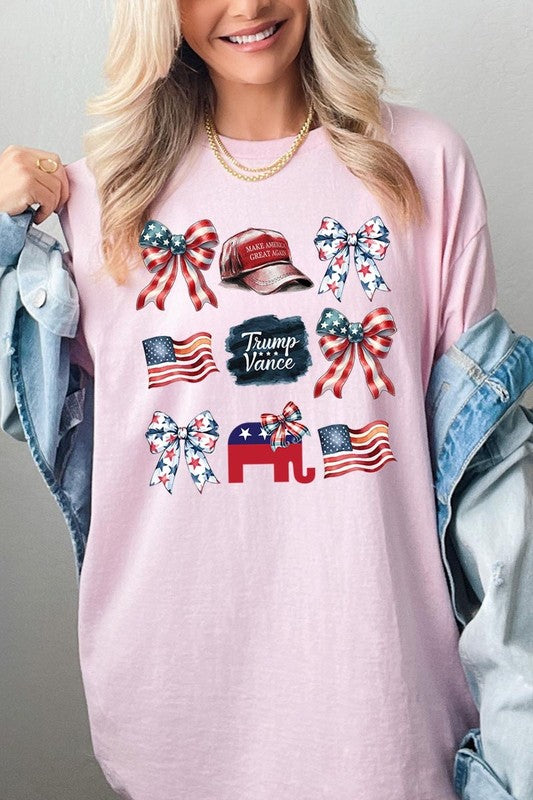 Coquette Trump Graphic Plus Heavy Cotton Tee Gildan