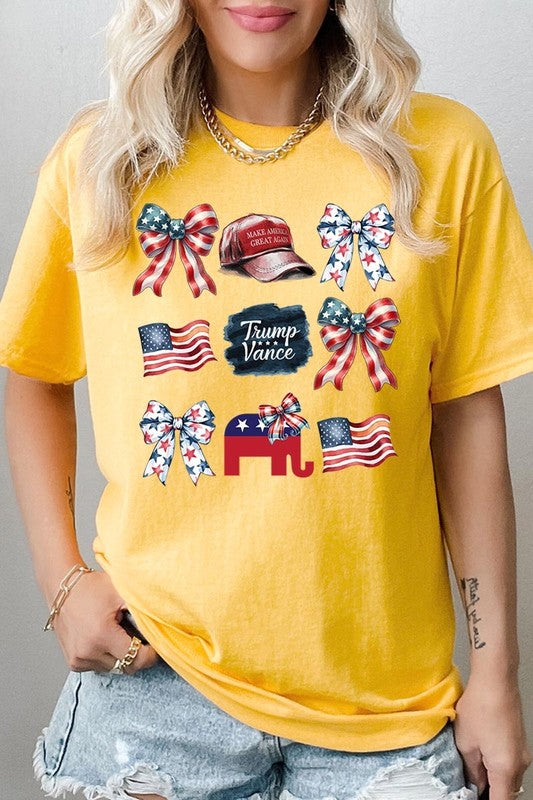 Coquette Trump Graphic Plus Heavy Cotton Tee Gildan