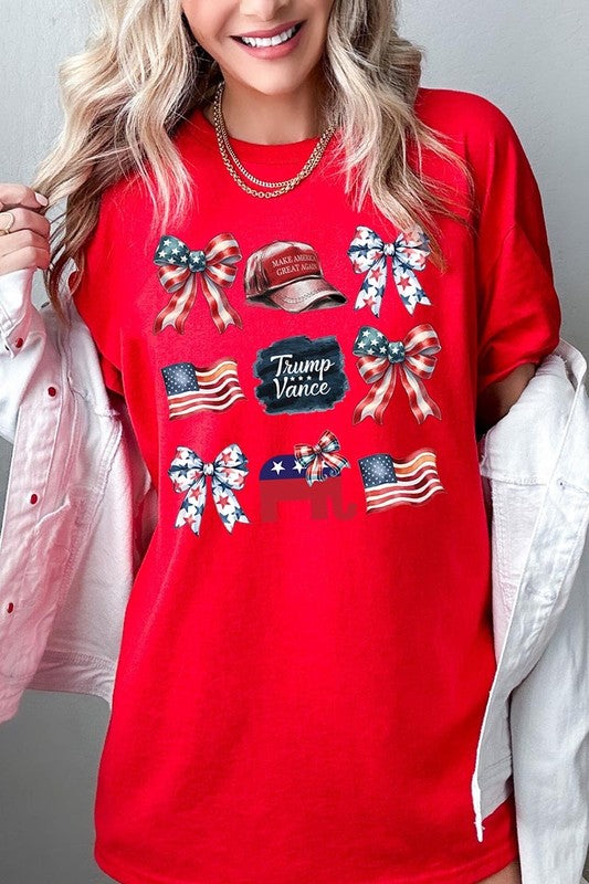 Coquette Trump Graphic Plus Heavy Cotton Tee Gildan