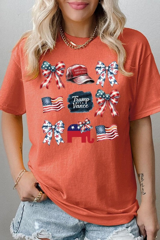 Coquette Trump Graphic Plus Heavy Cotton Tee Gildan