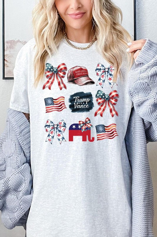 Coquette Trump Graphic Plus Heavy Cotton Tee Gildan