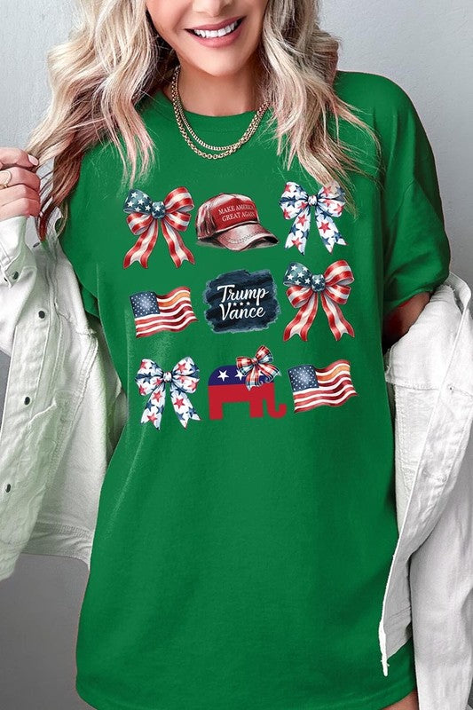 Coquette Trump Graphic Plus Heavy Cotton Tee Gildan