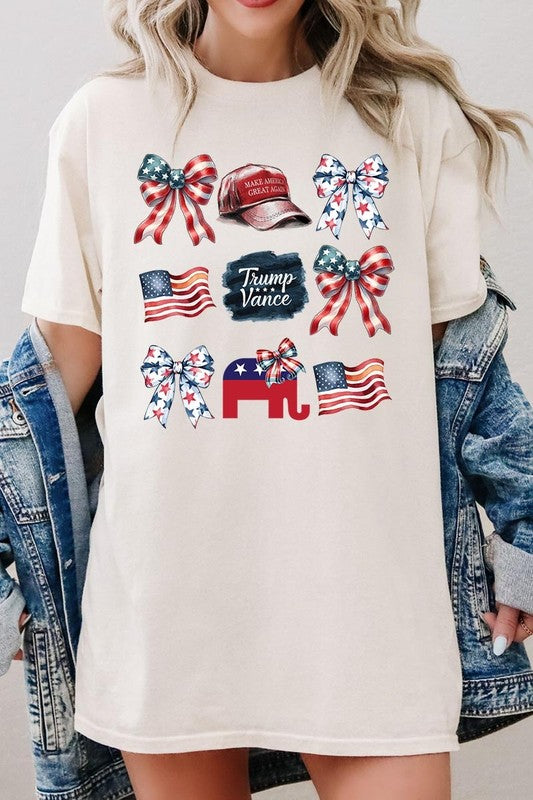 Coquette Trump Graphic Plus Heavy Cotton Tee Gildan