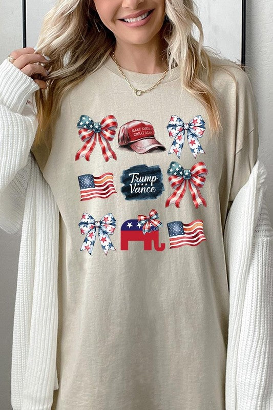 Coquette Trump Graphic Plus Heavy Cotton Tee Gildan