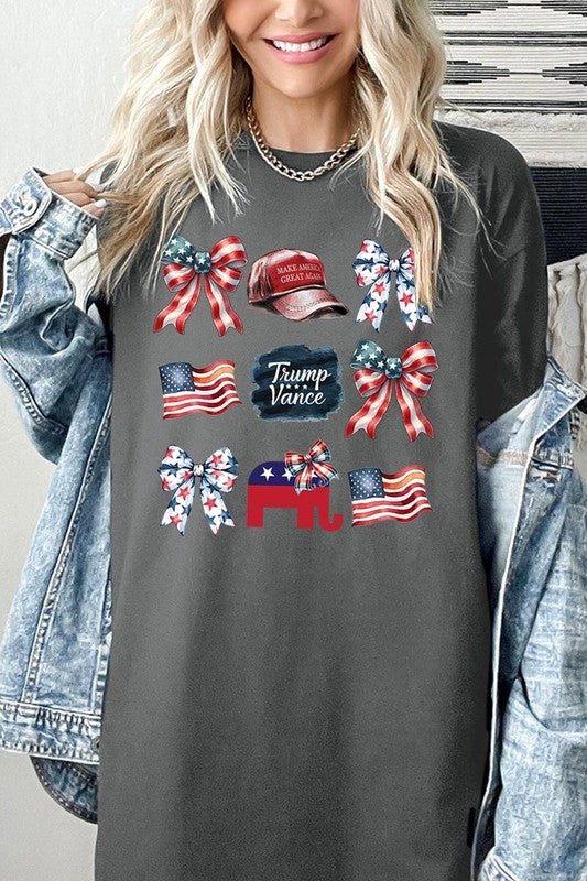 Coquette Trump Graphic Plus Heavy Cotton Tee Gildan