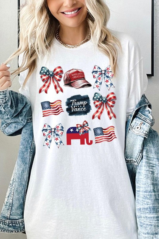Coquette Trump Graphic Plus Heavy Cotton Tee Gildan