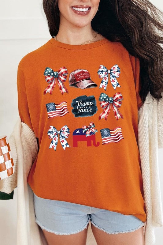 Coquette Trump Graphic Plus Heavy Cotton Tee Gildan