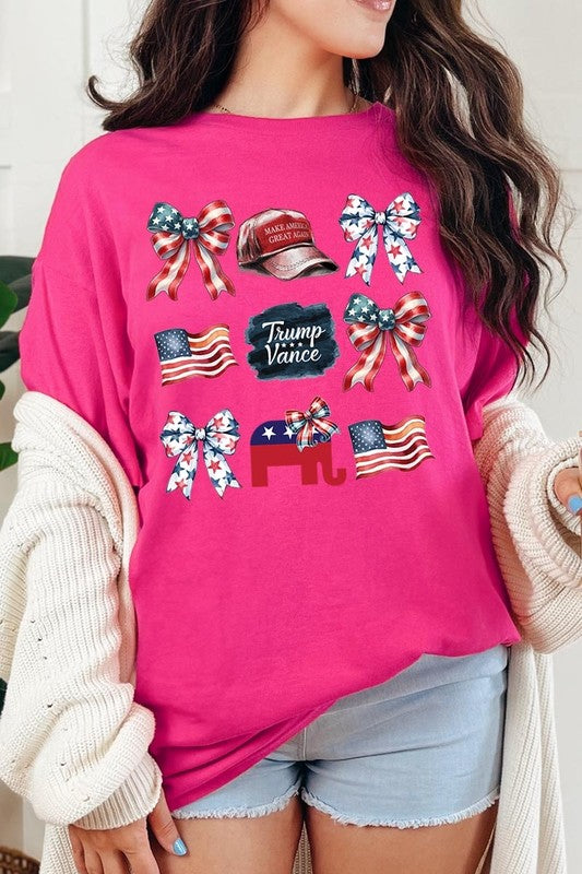 Coquette Trump Graphic Plus Heavy Cotton Tee Gildan