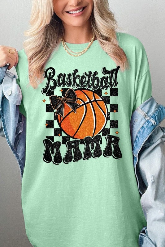 Basketball Mama Graphic Plus Heavy Cotton Tee