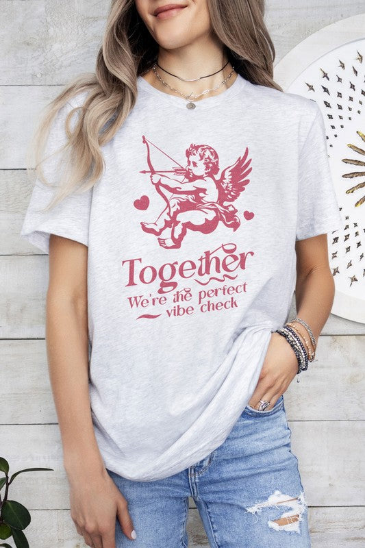 Cupid Valentine's Graphic Tee 100% Eco-Friendly Cotton