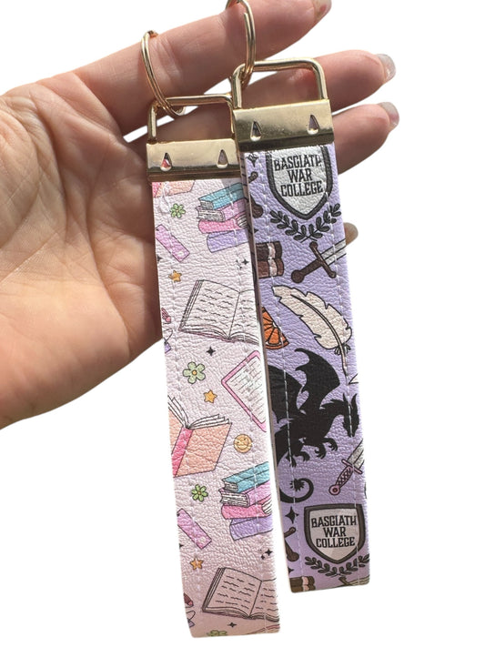 Leather Wristlet Fourth Wing
